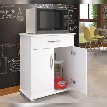 Imagem de Aparador Com Portas E Gaveta  Para guardar toalha de mesa  Para forno 