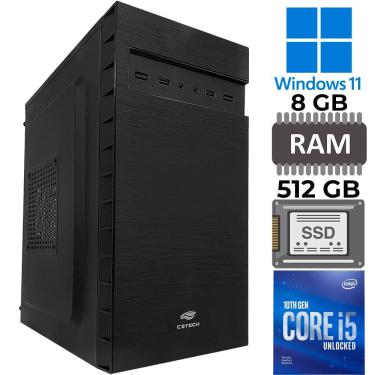 Imagem de Computador Core i5 10500, SSD NVME 512 GB, Memória RAM 8GB DDR4, Windows 11 pro