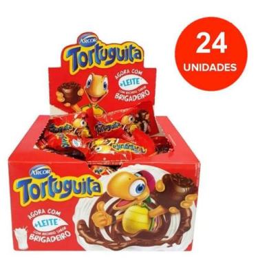 Imagem de Bombom Tortuguita Ao Leite Aerado 11,5g 24un
