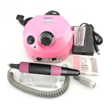 Imagem de Motor Elétrica Profissional Unhas C/ Pedal Nail Fan Nail - BDM, Lixade