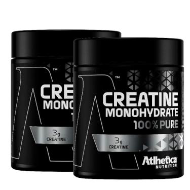 Imagem de Kit 2x Atlhetica Nutrition Creatina 100% Pure Pro Series Natural 300 G