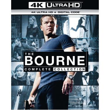 Imagem de The Bourne Complete Collection - 4K Ultra HD + Digital [4K UHD]