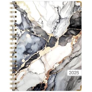Imagem de Capa dura CY 2025 Fashion Planner - 14 x 20 cm (mármore rosa roxo) (mármore dourado preto, 21 x 28)