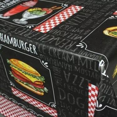 Imagem de Genérico, Toalha Térmica P Mesa 3,80x1,40 Lanchonete Bar Lanches Nome do desenho:Lanches Lanchonete Bar;Cor:Color