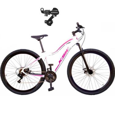 Imagem de Bicicleta Ksw Mwza Aro 29 Feminina 21v Index Mtb SHIMANO Cambio Traseiro-Feminino