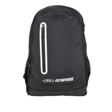 Imagem de Mochila Unissex Olympikus Braze Preto/prata, Preto, Prata, Único