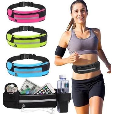 Imagem de 1PC Saco De Corrida Cintura Feminino Masculino Fanny Pack Celular Giná