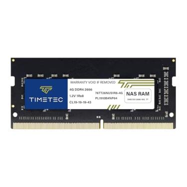 Imagem de Timetec DDR4-2666 4GB para Synology D4NESO-2666-4G Non-ECC Unbuffered SO-DIMM (compatível com RS820RP+, RS820+, DS920+, DS720+, DS420+, DS220+, DS2419+, DS2419+II, DS1819+, DVA3219+)