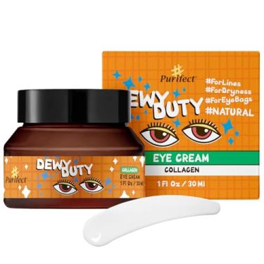 Imagem de Purifect by Symphony Beauty Creme Intensivo De Colágeno Para Os Olhos | Pele Seca E Sensível, Ácido Hialurônico Pantenol | Olheiras, Rugas, Inchaço E Bolsas Sob Os Olhos, Antienvelhecimento Renovado