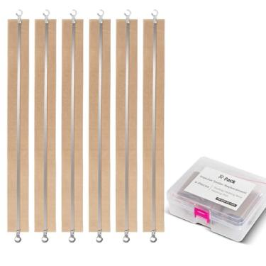 Imagem de R-PACK Tira de elemento de fio de calor para selagem por impulso - 61 cm fios de aquecimento de substituição de vedação para máquinas de selagem