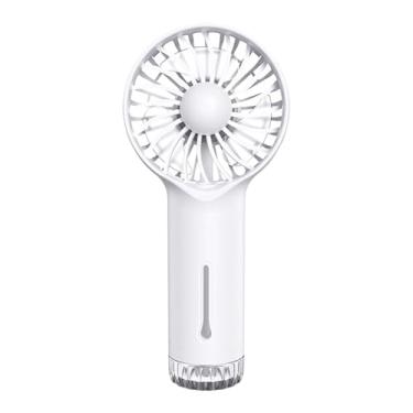 Imagem de Ventilador de névoa - Ventilador de spray de água - Dispositivo de resfriamento recarregável de 3 velocidades, cooler elétrico para viagens, ao ar livre, maquiagem, acampamento, casa