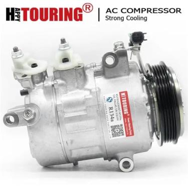 Imagem de Novo compressor de ar condicionado para carro compatível com escape transit connect lincoln mkc GV6119d629cc GV6119d629gb GV6119d629gc GV6z19703g GV6z19703k