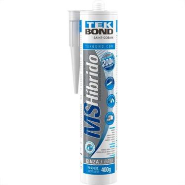 Imagem de Cola Selante Tekbond Ms Hibrido Cinza 400G
