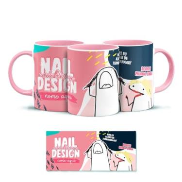 Imagem de Minha Profissão 3, Meu Orgulho Canecas Personalizadas Simbolos das Profissões (Nail Design)