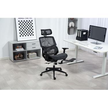 Imagem de Cadeira De Escritório Ergonômica Posture Office 8088T 03 Mesh (Preto)