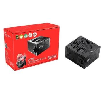 Imagem de Fonte XPG Core Reactor II VE, 850W, 80 Plus Gold, Modular, PFC Ativo, 