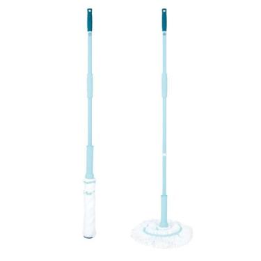 Imagem de Mop Modelo Twins Mor Com 1,28 Metros Pano Em Microfibra Cabo Em Ferro 