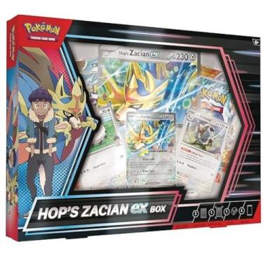 Imagem de Box Pokémon Hops Zacian ex / Box Zacian e Hop Ex Inglês - Pokémon Comp