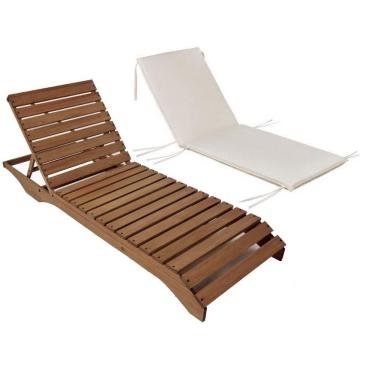 Imagem de Espreguiçadeira Long Ipanema com Colchonete Vivaligna