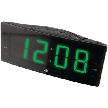 Imagem de Rádio-Relógio GPX C353B AM/FM com Alarmes Duplos e Display LED - Preto