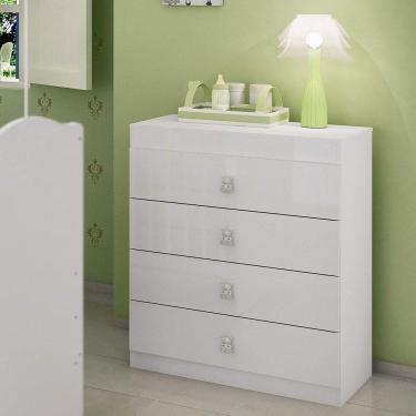 Imagem de Cômoda Infantil Satriani Flex 3 Cores Em 1