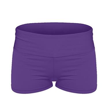 Imagem de Epic MMA Gear Shorts elásticos para ioga, Roxa, GG