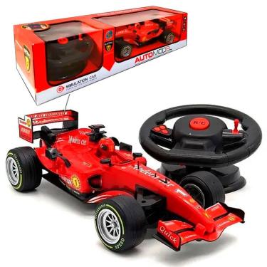 Imagem de Brinquedo Carro F1 Controle Remoto Som E Luz Ferrari McLaren