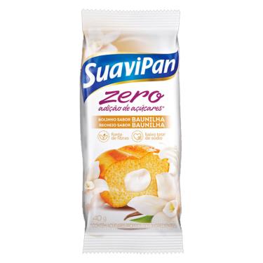 Imagem de Bolinho de Baunilha sem Açúcar 40g - Suavipan