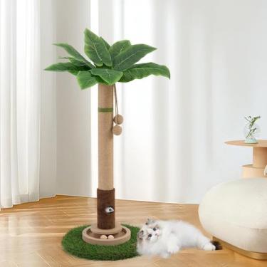 Imagem de Cat Scratching Post Woochpet 89 cm de altura com brinquedo para gatos