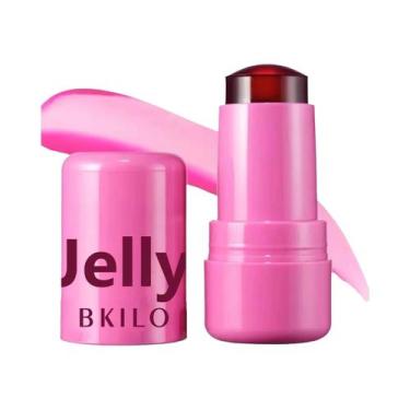 Imagem de Blush Fosco Hidratante De Longa Duração, Leite Em Pó, Gelatina, Brilho