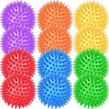 Imagem de Pacote de brinquedos para cães Beieverluck Squeaky Ball de 2,5 polegad