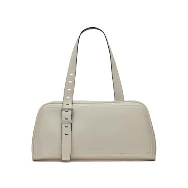 Imagem de Calvin Klein Bolsa Lowen East/West, branca/preta, tamanho único, Branco/preto, One Size