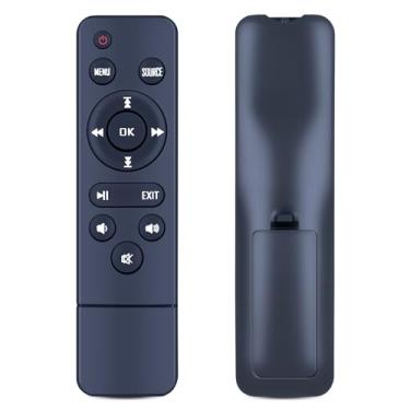 Imagem de Substituição de controle remoto para miniprojetor, compatível com TMY V08, AuKing M8-F, NISOO M10, PANSEBA HI-04 Mini Projetor