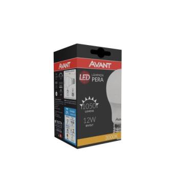 Imagem de Lâmpada Led Bulbo Pera 12W E27 1050 Lumens Branco Quente 3000K Bivolt 