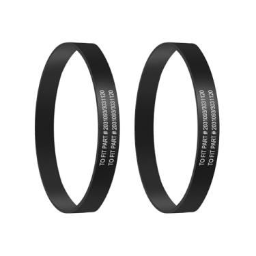 Imagem de CPAI Correia 3197A compatível com Bissell 3197A 3198 3198A 3197 3196 3195 PowerForce Helix Aspirador vertical sem saco (2 correias)