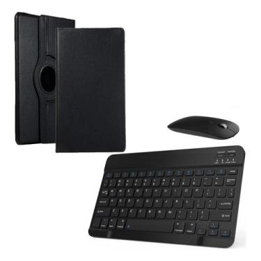 Imagem de Kit Para Galaxy Tab A9 Plus Capa Giratória + Teclado + Mouse - NoBrand