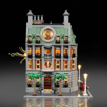 Imagem de Mililier LED Light Kit for Lego Marvel 76218 Sanctum Sanctorum Set, Compatible with Lego 76218 Building Blocks Model(Not Include Blocks Set)