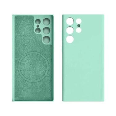 Imagem de Capa Magnética de Silicone para Samsung Galaxy S25/S24/S23/S22/S21 - U