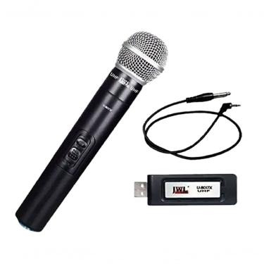 Imagem de Microfone Sem Fio Usb Jwl U-8017x - Uhf