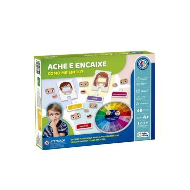 Imagem de Jogo Ache E Encaixe - Como Me Sinto? - Pais E Filhos