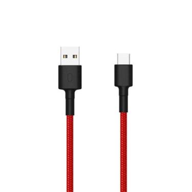 Imagem de Cabo usb para tipo c 100cm vermelho - XIAOMI