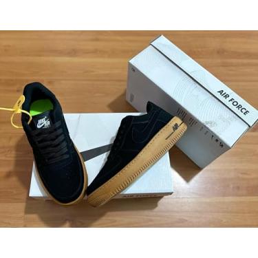 Imagem de Tênis air force preto Casual e masculino do 38 ao 43