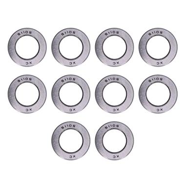 Imagem de Rolamentos Axiais de Esferas Em Miniatura Akozon 10 Peças, Série Ultraleve, Desempenho Suave para Projetos DIY e Robótica - Perfeito para Necessidades de Engenharia de Precisão