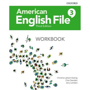 Imagem de American English File 3 - Workbook - Third Edition