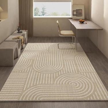 Imagem de Tapete moderno e simples para cadeira de estudo, tapete para chão, sala de estar, cadeira giratória, decoração para casa (120 x 200 cm/WSJR-4)