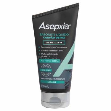 Imagem de Asepxia Sabonete Líquido Carvão Detox, 150ml
