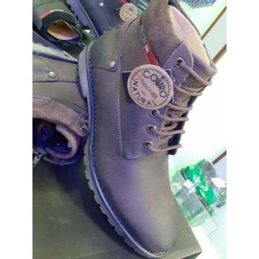Imagem de Bota solado Cross preto c/pintura.cafe - Ferracini 24h