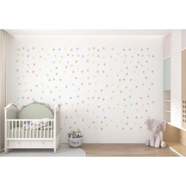Imagem de Adesivo de Quarto Infantil Estrelas - PRESENTE-BRINDE