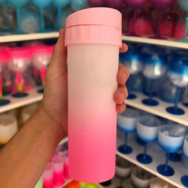 Imagem de Garrafa com tampa para personalização - Personalize