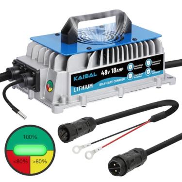 Imagem de Carregador Club Car 48V 18A para bateria de lítio